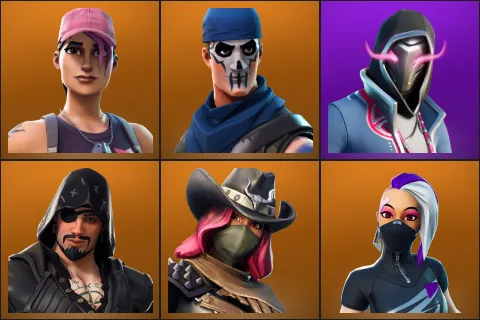 Rose Team Leader, Warpaint, Xander, Blackheart, Calamity, Catalyst