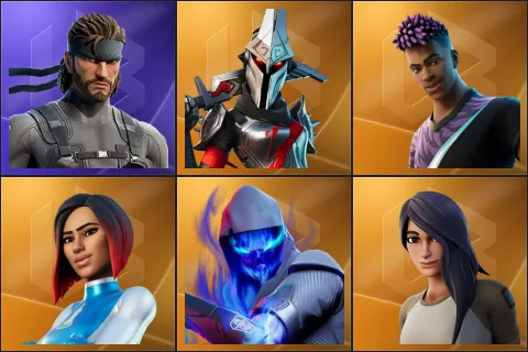 Solid Snake, Eternal Knight, Fade, Firebrand, Fusion, Gear Specialist Maya