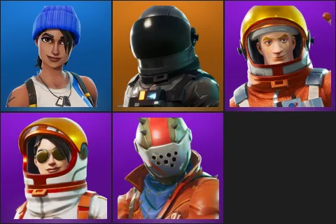 Blue Team Leader, Dark Voyager, Mission Specialist, Moonwalker, Rust Lord