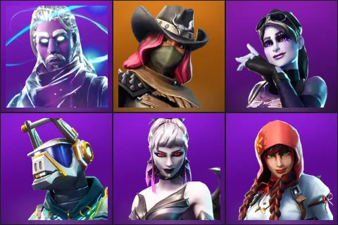 Galaxy, Calamity, Dark Bomber, DJ Yonder, Dusk, Fable