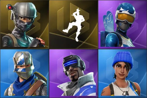 Elite Agent, Take The L, Mogul Master, Blue Squire, Blue Striker, Blue Team Leader