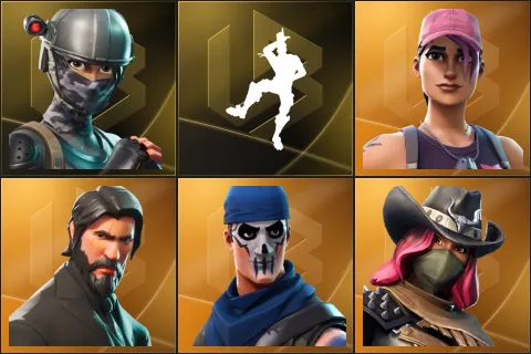 Elite Agent, Take The L, Rose Team Leader, The Reaper, Warpaint, Calamity