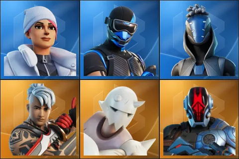 Blizzard Bomber, Fixer, Sultura, Ronin, Snap, The Foundation