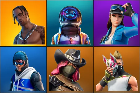 Travis Scott, Astro Jack, Cloud Striker, Point Patroller, Calamity, Drift