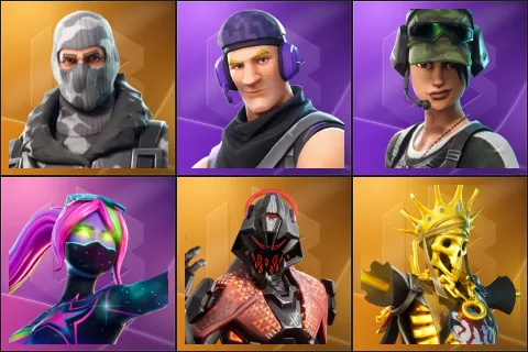 Havoc, Sub Commander, Trailblazer, Galaxia, Oppressor, Oro