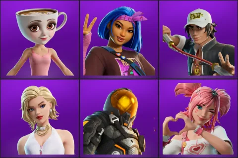 Ballerina Cappuccina, Carina, Carter Wu, Cat Holloway, Dark Voyager (Reality Redacted), Esme