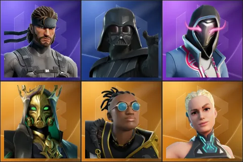 Solid Snake, Darth Vader, Xander, Hades, Malik, Paradigm (Reality-659)
