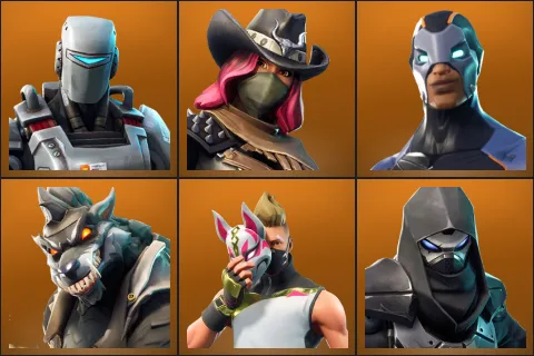 A.I.M., Calamity, Carbide, Dire, Drift, Enforcer
