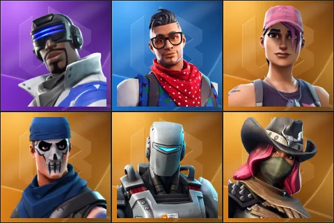 Blue Striker, Prodigy, Rose Team Leader, Warpaint, A.I.M., Calamity