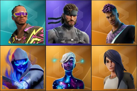Lewis Hamilton, Solid Snake, Fade, Fusion, Galaxy Scout, Gear Specialist Maya