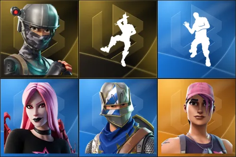Elite Agent, Take The L, Laugh It Up, Haze, Blue Squire, Rose Team Leader