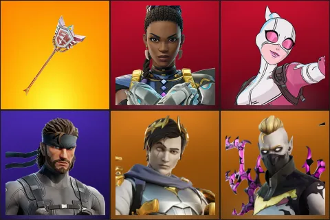 The Axe of Champions 2.0, Shuri, Gwenpool, Solid Snake, Ascendant Midas, Driftwalker