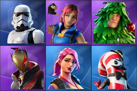 Imperial Stormtrooper, Explorer Emilie, Lt. Evergreen, Red Strike, Journey vs Hazard, Mr. Dappermint