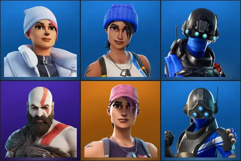 Blizzard Bomber, Blue Team Leader, Carbon Commando, Kratos, Rose Team Leader, Trilogy