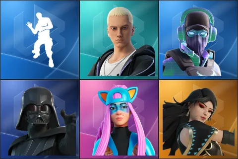 Laugh It Up, Slim Shady, Breakpoint, Darth Vader, Alli, Era