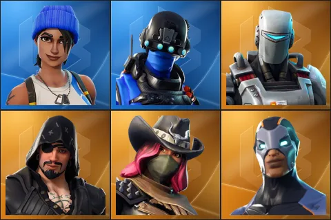 Blue Team Leader, Carbon Commando, A.I.M., Blackheart, Calamity, Carbide