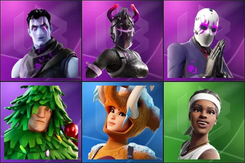 Dark Jonesy, Dark Red Knight, Dark Wild Card, Lt. Evergreen, Wooly Warrior, Match Point