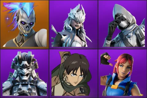 Renzo the Destroyer, Corrupted Arachne, Corrupted Insight, Corrupted Shogun, Eren Jaeger, Explorer Emilie