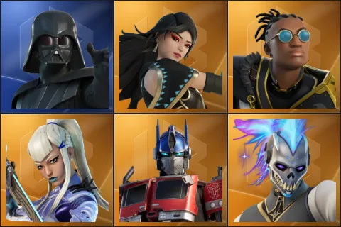 Darth Vader, Era, Malik, Mizuki, Optimus Prime, Renzo the Destroyer