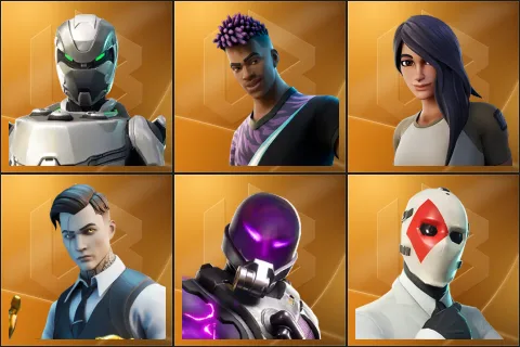 Eon, Fade, Gear Specialist Maya, Midas, Tempest, Wild Card