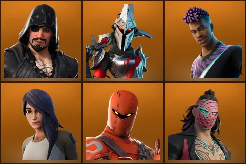 Blackheart, Eternal Knight, Fade, Gear Specialist Maya, Hybrid, Kado Thorne