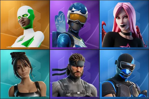 Backlash, Mogul Master, Haze, Iconic Kim Kardashian, Solid Snake, Fixer