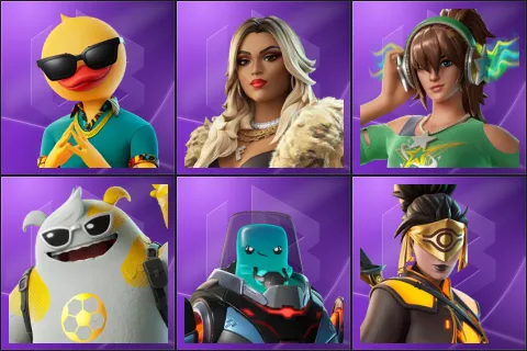 Cluster, Dylan, Heatwave PJ, Kickoff Yeddy, The Guardian, The Voidblade