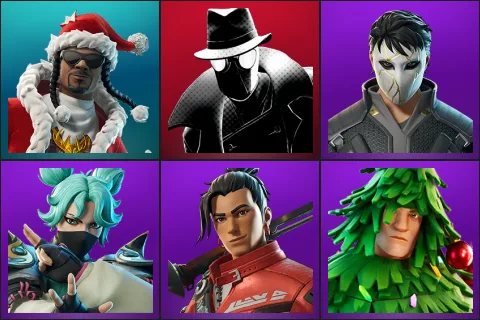 Santa Dogg, Spider-Man Noir, Daigo, Jade, Kendo, Lt. Evergreen