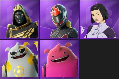 Blitz Knight, Burnoff, Dupli-Kate, Kickoff Yeddy, Yeddy