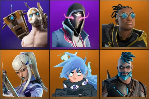Psycho Bandit, Xander, Malik, Mizuki, Nezumi, Omegarok