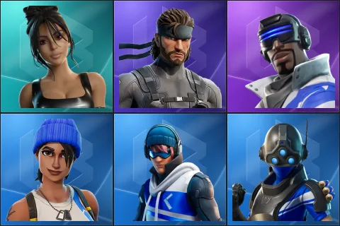 Iconic Kim Kardashian, Solid Snake, Blue Striker, Blue Team Leader, Point Patroller, Trilogy