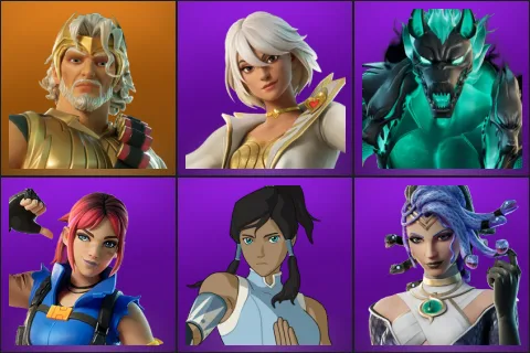 Zeus, Aphrodite, Cerberus, Explorer Emilie, Korra, Medusa