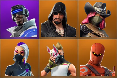 Blue Striker, Blackheart, Calamity, Catalyst, Drift, Hybrid