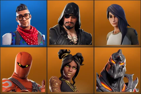 Prodigy, Blackheart, Gear Specialist Maya, Hybrid, Luxe, Ruin