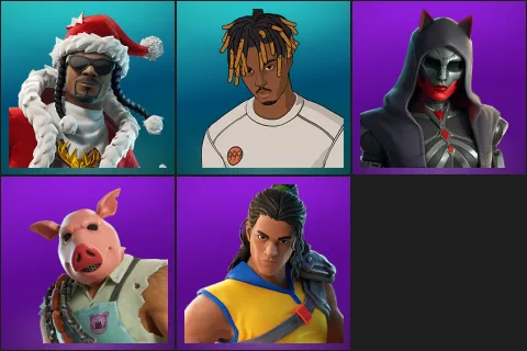 Santa Dogg, Slayer Juice WRLD, Felina, Pig the Butcher, Trailblazer Tai