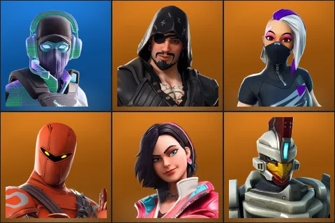 Breakpoint, Blackheart, Catalyst, Hybrid, Rox, Sentinel