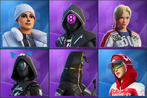 Blizzard Bomber, CRZ-8, Dueling Dragons Jackie, NeuraLynx, P33LY, Arctic Adeline