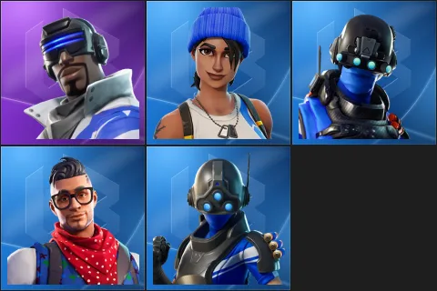Blue Striker, Blue Team Leader, Carbon Commando, Prodigy, Trilogy