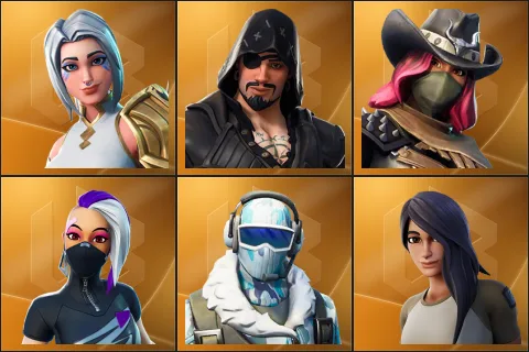 Ark, Blackheart, Calamity, Catalyst, Frostbite, Gear Specialist Maya