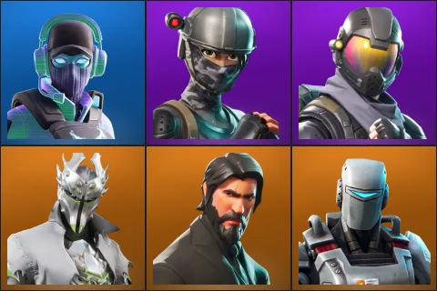 Breakpoint, Elite Agent, Rogue Agent, Rogue Spider Knight, The Reaper, A.I.M.