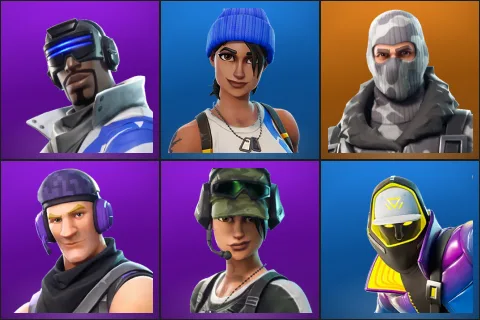 Blue Striker, Blue Team Leader, Havoc, Sub Commander, Trailblazer, Subzero Cryptic