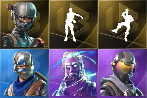 Elite Agent, Floss, Take The L, Blue Squire, Galaxy, Rogue Agent