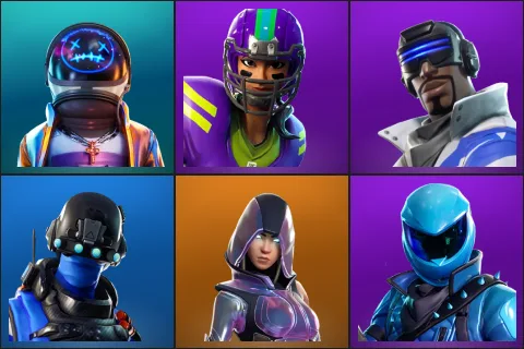 Astro Jack, Blitz, Blue Striker, Carbon Commando, Glow, Honor Guard
