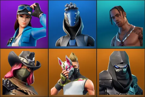 Cloud Striker, Sultura, Travis Scott, Calamity, Drift, Enforcer