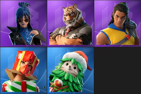 Hope, Oscar, Trailblazer Tai, Holiday Boxy, Winterfest Bushranger