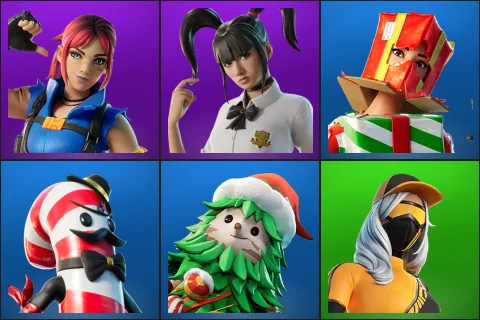 Explorer Emilie, Yuki Yubari, Holiday Boxy, Mr. Dappermint, Winterfest Bushranger, Runway Racer
