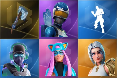 Leviathan Axe, Mogul Master, Laugh It Up, Breakpoint, Alli, Ark