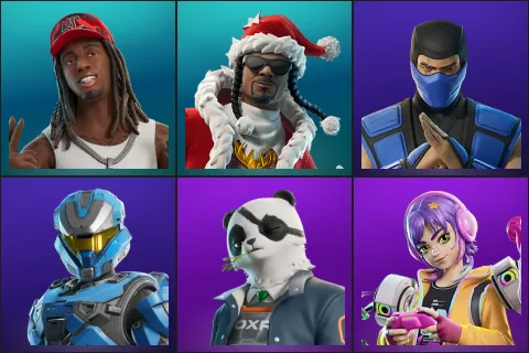 Kai Cenat, Santa Dogg, Sub-Zero (MK3), UNSC Spartan, Agent Patch, Battle Gamer Mae