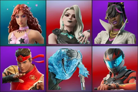 Chappell Roan, Carletta, Danica, FIRE Master Kai, Gale, Maxx Speed