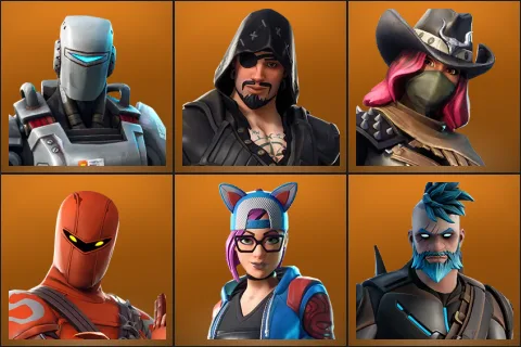 A.I.M., Blackheart, Calamity, Hybrid, Lynx, Omegarok